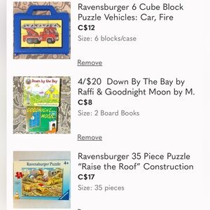 Custom Bundle: 2 Puzzles / 2 Board Books